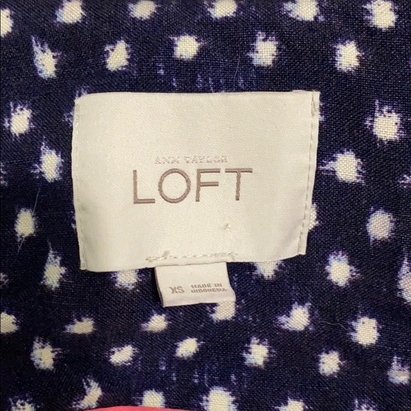 Loft Polka Dot Blazer - Picture 2 of 4